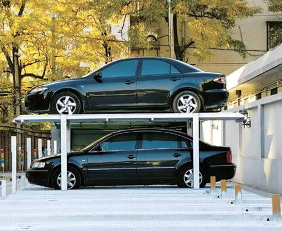 甘肅蘭州PJS2D1二層地坑簡易升降停車設備02.jpg