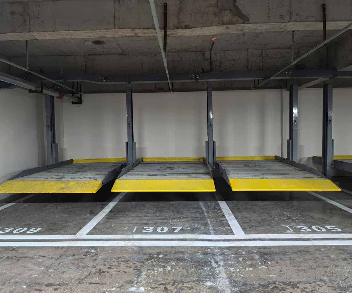 3層立體停車設備解決城市停車難題