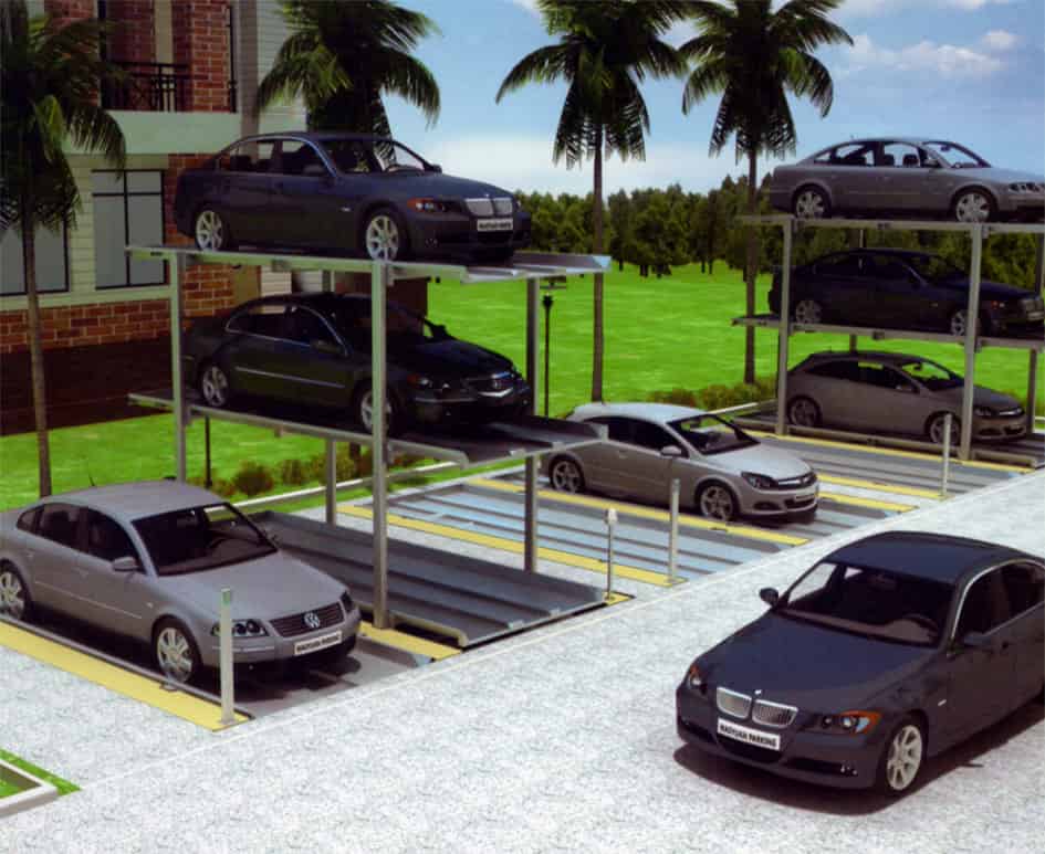 甘肅蘭州PJS2D1正一負一地坑簡易升降立體車庫設備01.jpg