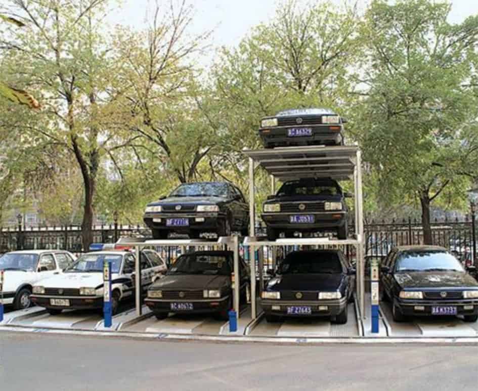 甘肅蘭州PJS3D2三層地坑簡易升降停車設備01.jpg