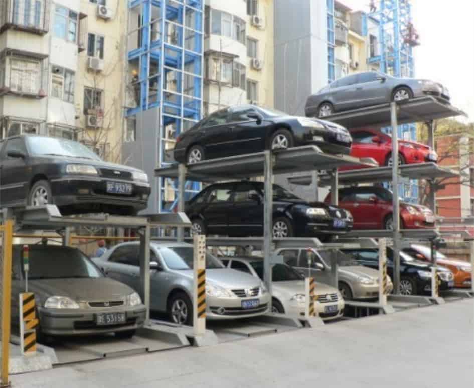 甘肅蘭州PJS4D3四層地坑簡易升降停車設備05.jpg