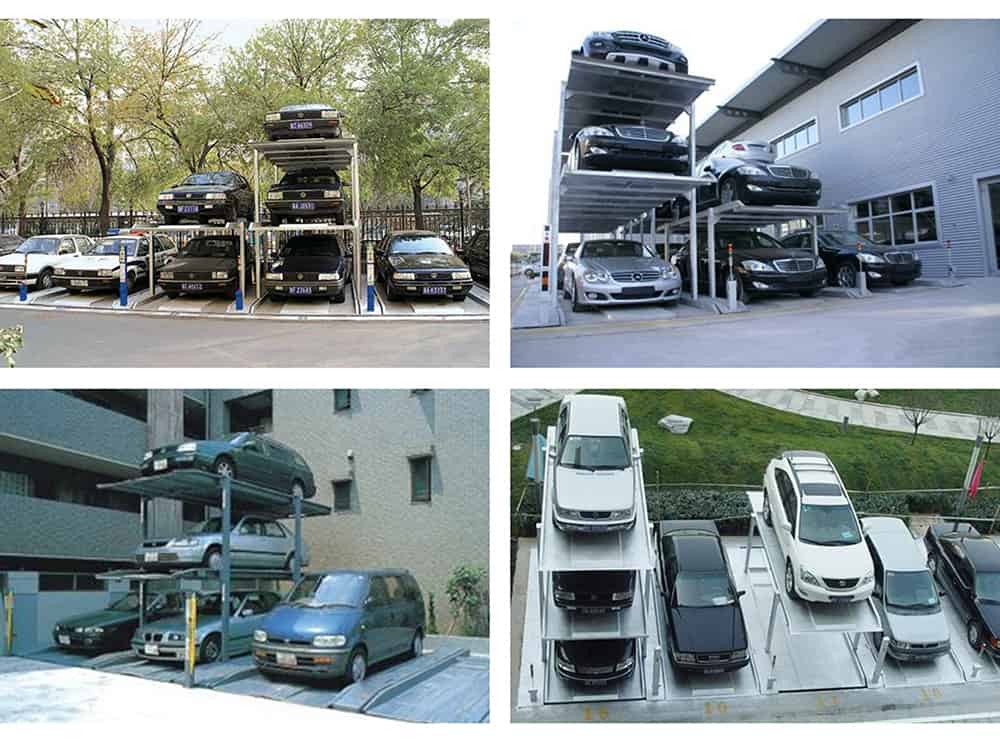甘肅蘭州PJS3D2三層地坑簡易升降停車設備圖片展示.jpg