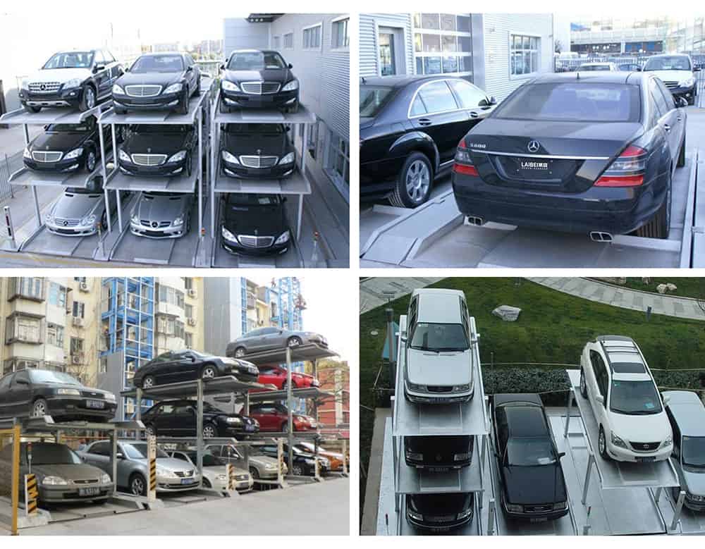甘肅蘭州PJS4D3四層地坑簡易升降停車設備圖片展示.jpg