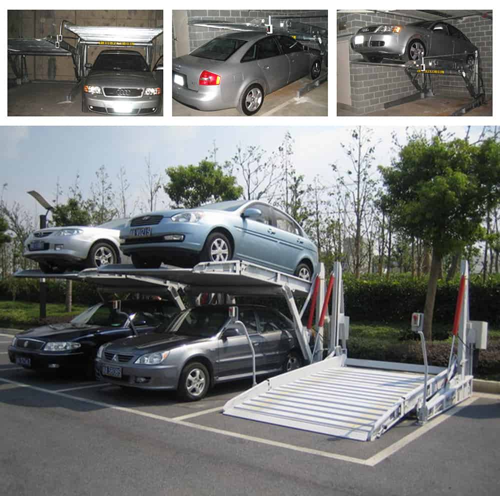 甘肅蘭州俯仰式簡易升降立體車庫設備產品圖片.jpg