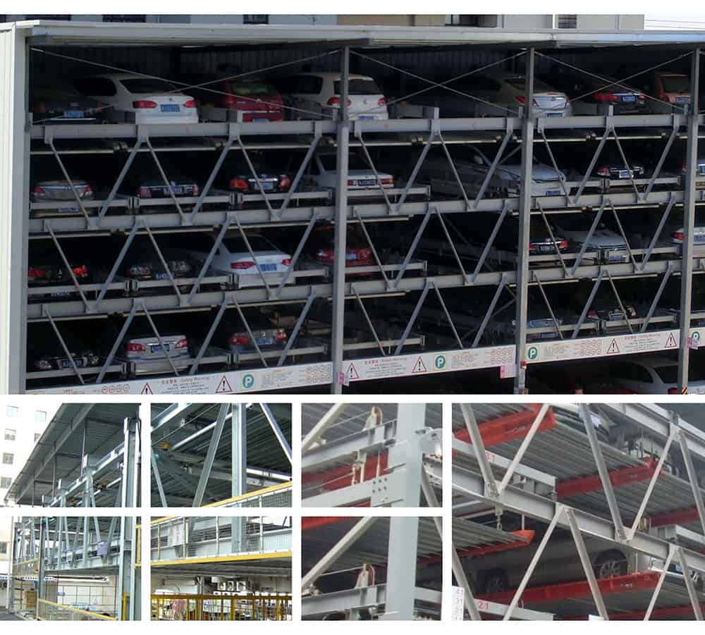 甘肅蘭州負二正三地坑式PSH5D2五層升降橫移立體車庫設備圖片展示.jpg