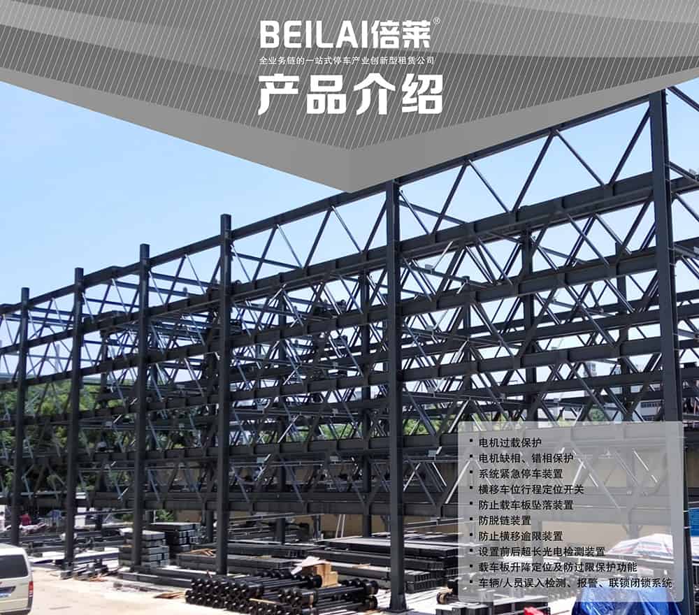 甘肅蘭州負一正三地坑PSH4D1四層升降橫移立體車庫設備產品介紹.jpg