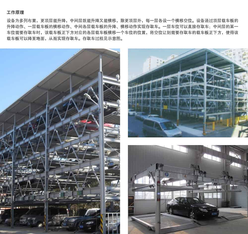甘肅蘭州四至六層PSH4-6升降橫移立體車庫(kù)設(shè)備工作原理.jpg