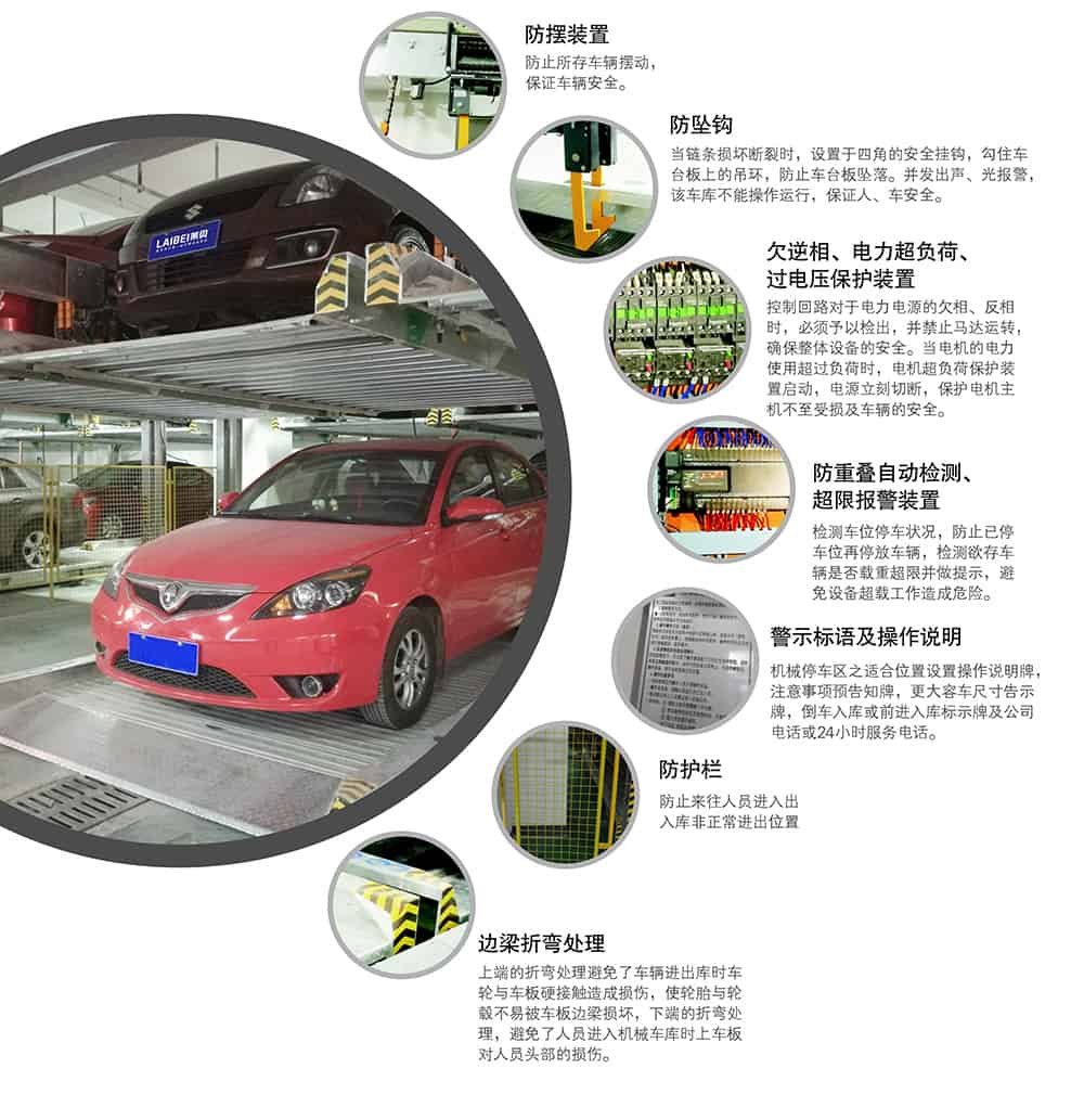甘肅蘭州重列PSH2二層升降橫移立體車庫設備安全保障.jpg