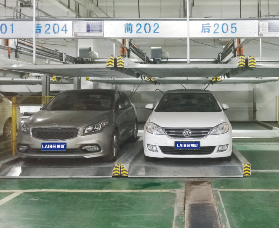 重列PSH2二層升降橫移立體車庫(kù)設(shè)備