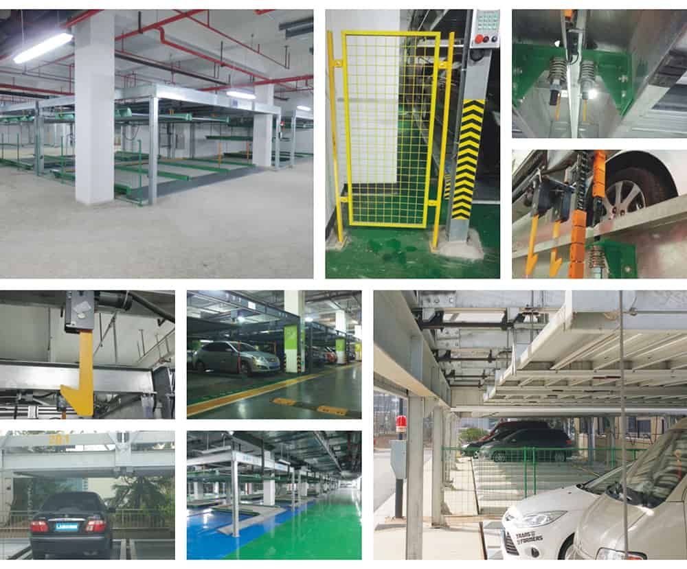 甘肅蘭州單列PSH2二層升降橫移立體車庫設備圖片展示.jpg
